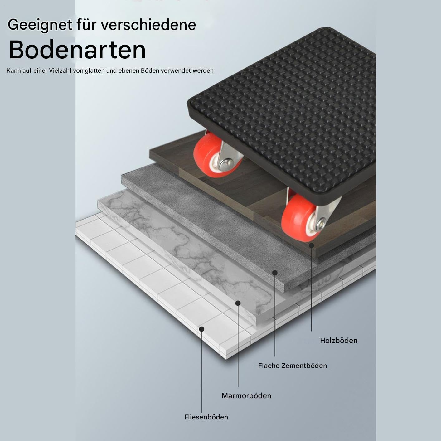 Silnik meblowy – 33,39 x 10 x 9 cm, zestaw do łatwego przemieszczania, narzędzie do podnoszenia 360°, narzędzie do , fortepianu, łóżka, szafy, transportu domu, kolor czarny