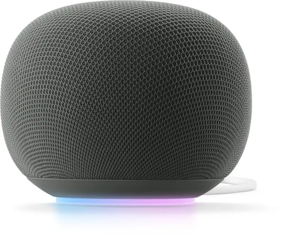 Google - Premium Audio Speaker - 360-Degree Sound (Hazel)