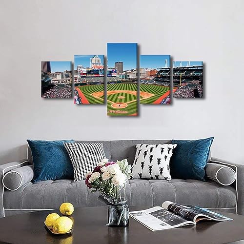 Miniatura 363 de Decoración de pared, lienzo para estadio deportivo de Estados Unidos, arte de pared moderno Fenway Park en Boston, arte de pared para oficina, sala