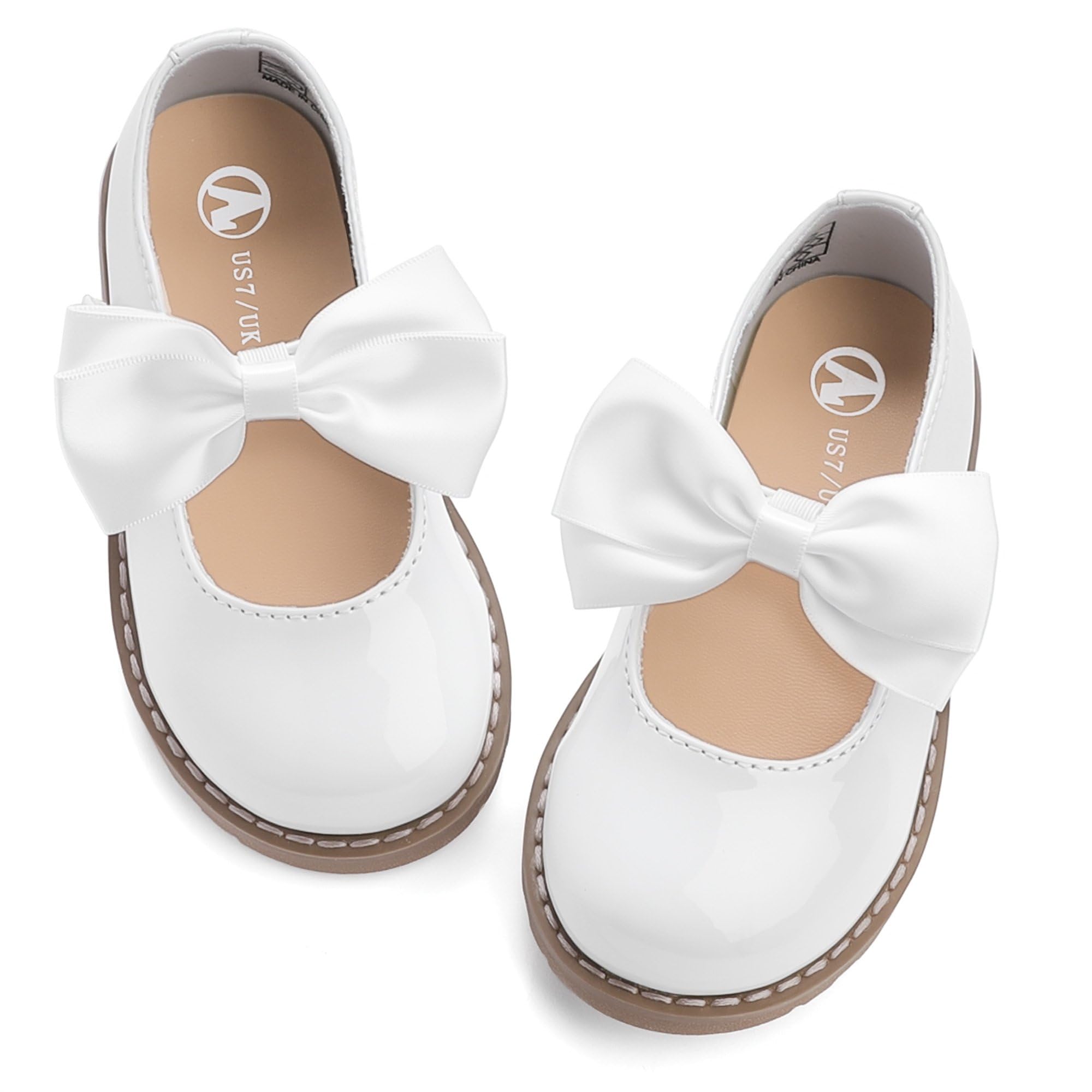 Zapatos de vestir para niña pequeña, zapatos Mary Jane para uniforme escolar, zapatos de boda, fiesta, casual, suaves para caminar