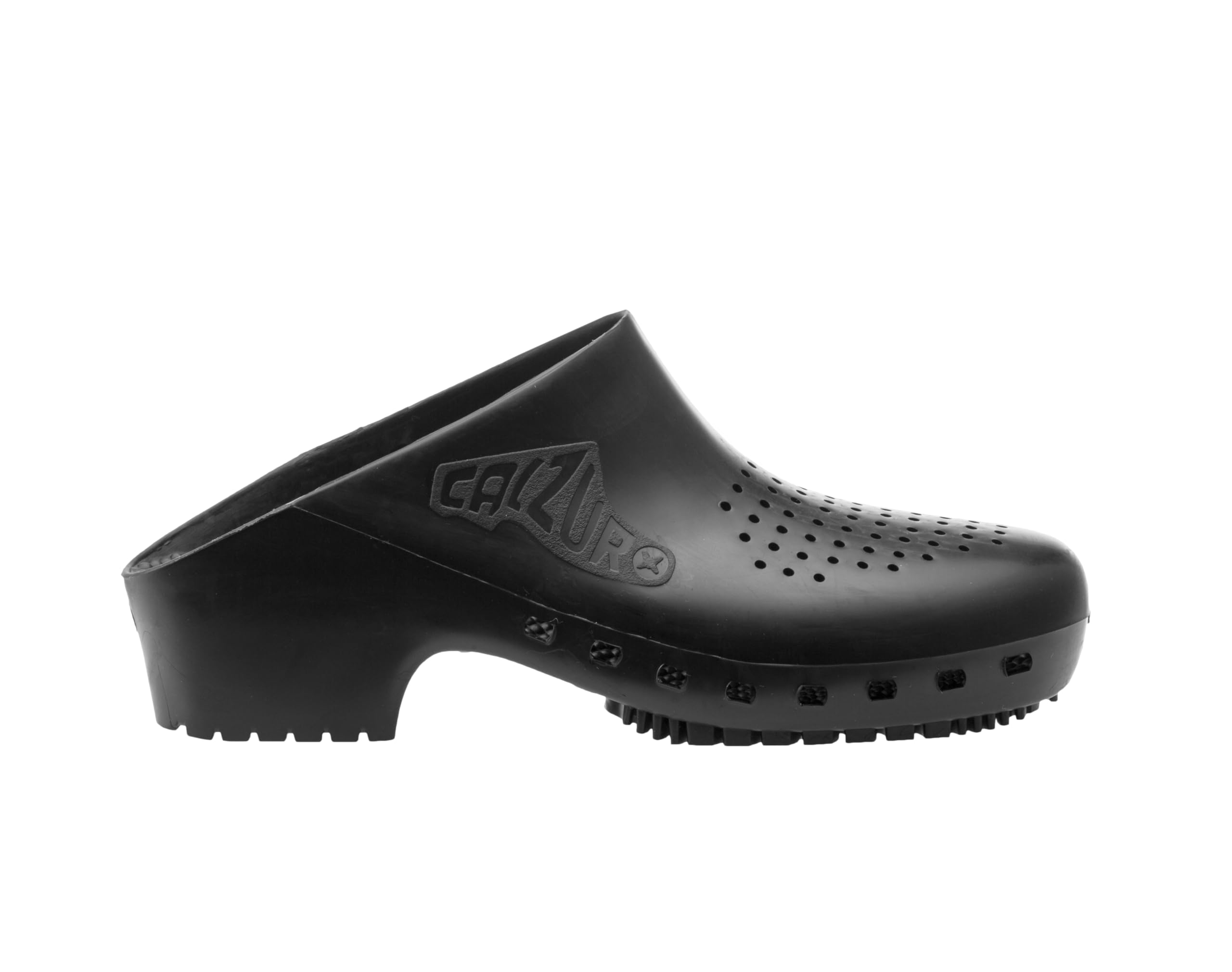 Calzuro Classic con Fori – Zoccoli Sanitari Professionali per Uomo e Donna, Comodi, Antiscivolo e Antistatici, Autoclavabili, Traspiranti, in Gomma Tecnica - 2