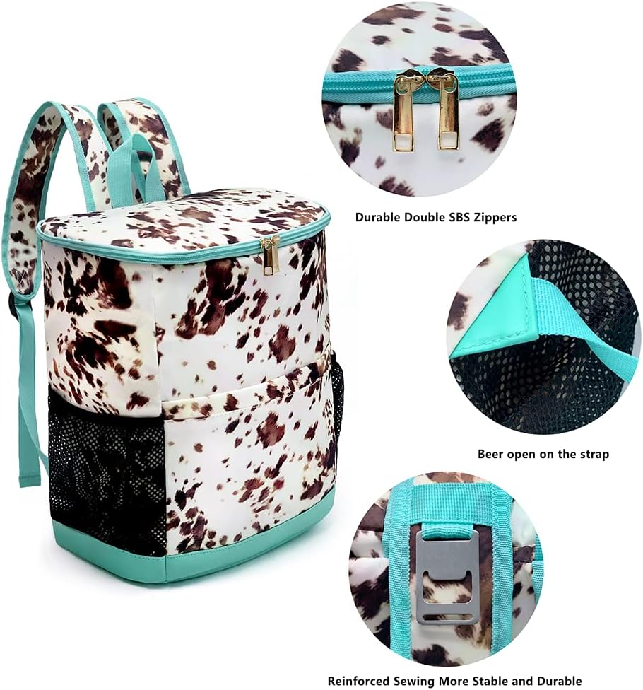 Cooler Backpack Leak Proof Women Soft Beach Lightweight Ice Coolers for Camping Hiking Picnic