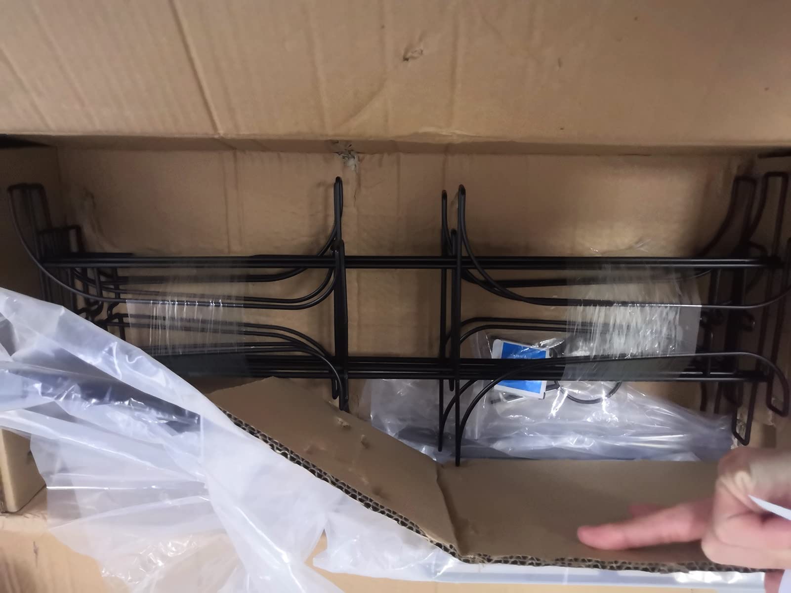 Prospektständer Desktop Magazine Rack Holder, A4 Broschüre Einzelseiten -Anzeigeständer für Werbung, Rotationsinformationsregalregal für Bürobankkrankenhäuser(Black)