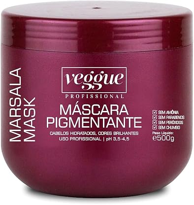 Máscara Capilar Pigmentante Marsala Veggue Profissional 500g por Suave — capa do álbum