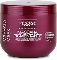 Máscara Capilar Pigmentante Marsala Veggue Profissional 500g