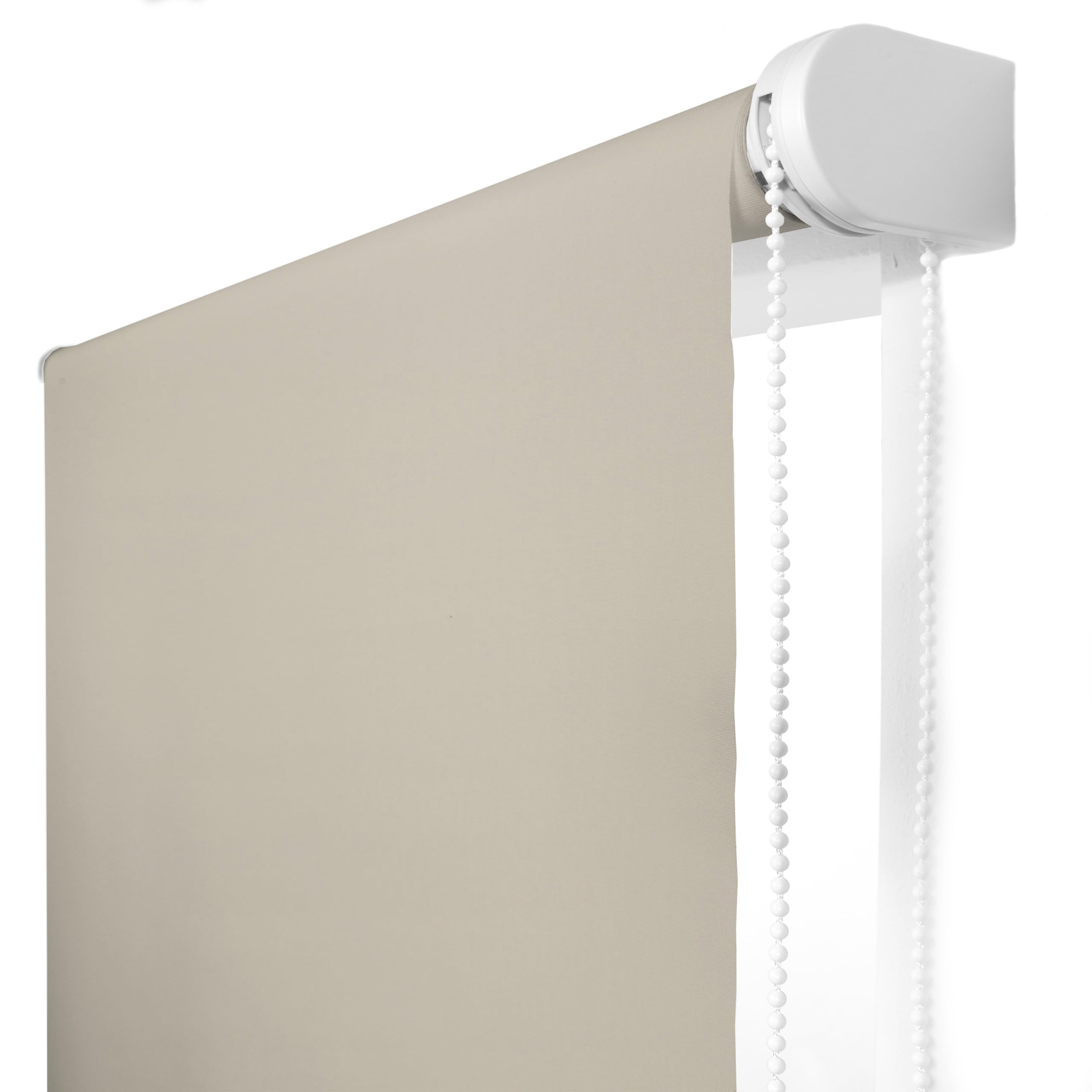 Blindecor Store Enrouleur translucide Premium sur Mesure Couleur Ivoire 75 x 240 cm Dimensions du Tissu 72 x 235 cm Tube de 38 mm Plus résistant et élégant