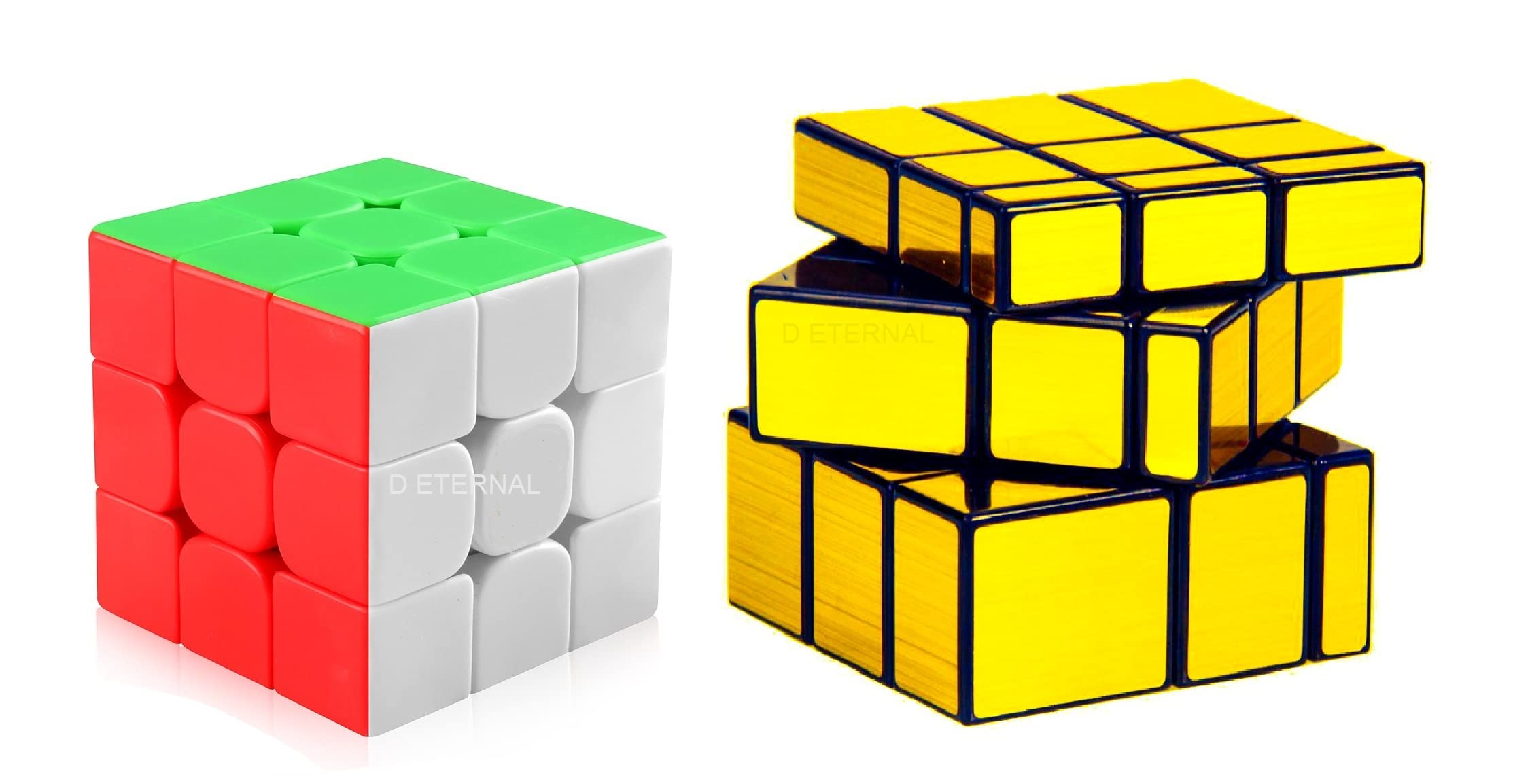 D ETERNAL Adult Cube Combo Set Of 3X3 Cube And Mirror Puzzle Cubes Combo (3X3+Mirror Cube) (B09N2CFNG4) Amazon Price History, Amazon Price Tracker