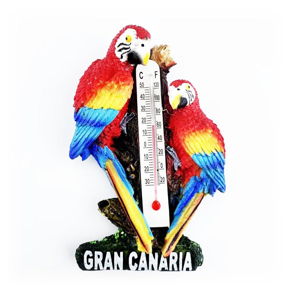 Szbxt-0559 Macaw Gran Canaria Spain Magnet Kitchen Fridge Decorated Magnet