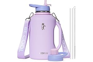 Half Gallon Water Bottle Insulated with Straw: Hydration Redefined