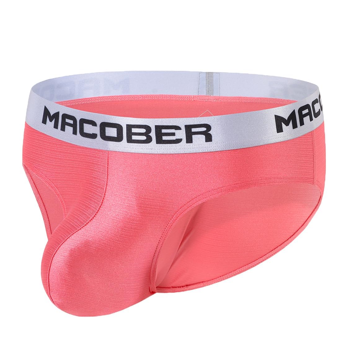 JINSHI Men’s Underwear Briefs,Shiny Ice Silk,Low Rise Bikini Briefs,Tag-free Briefs,Soft Underwear for Men