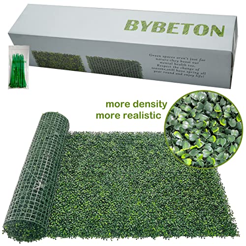 Image of Bybeton 60 inchx120 inch(50sqft) Ultra-Dense Boxwood UV Privacy Fence