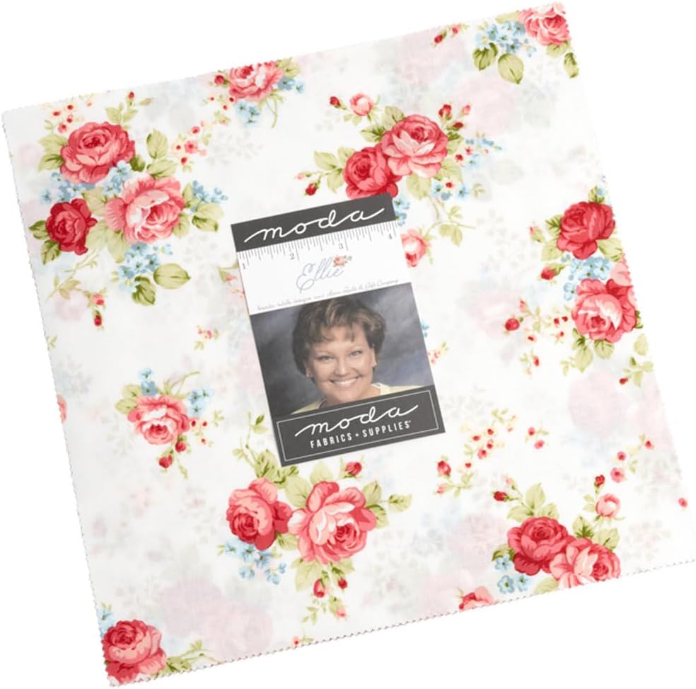 Ellie Layer Cake®, 42-10" Precut Fabric Quilt Squares by Brenda Riddle Designs