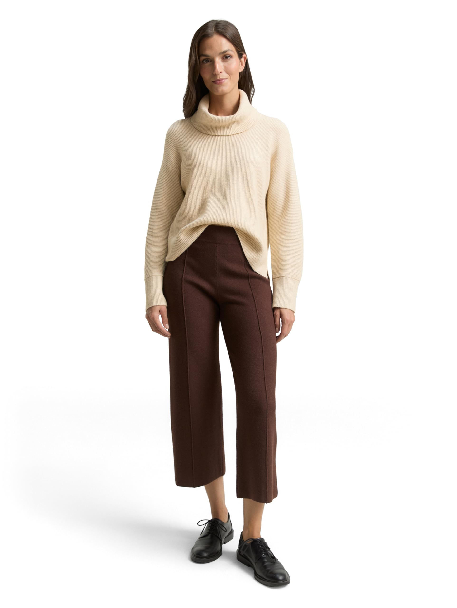 TOM TAILOR Damen 1049160 Oversize Rollkragenpullover