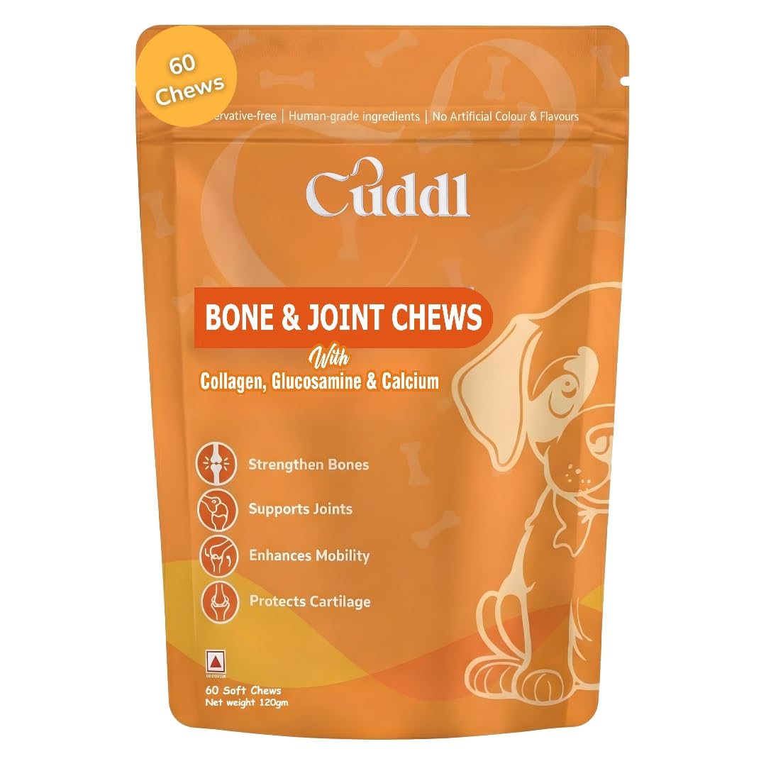 Cuddl Hip & Joint Supplement for Dogs | Mobility, Pain Relief & Cartilage Care Chews | Glucosamine, Collagen, Calcium, MSM, Turmeric, Fish Oil | Senior & Adults | No Fillers & Preservatives — Amazon image 8