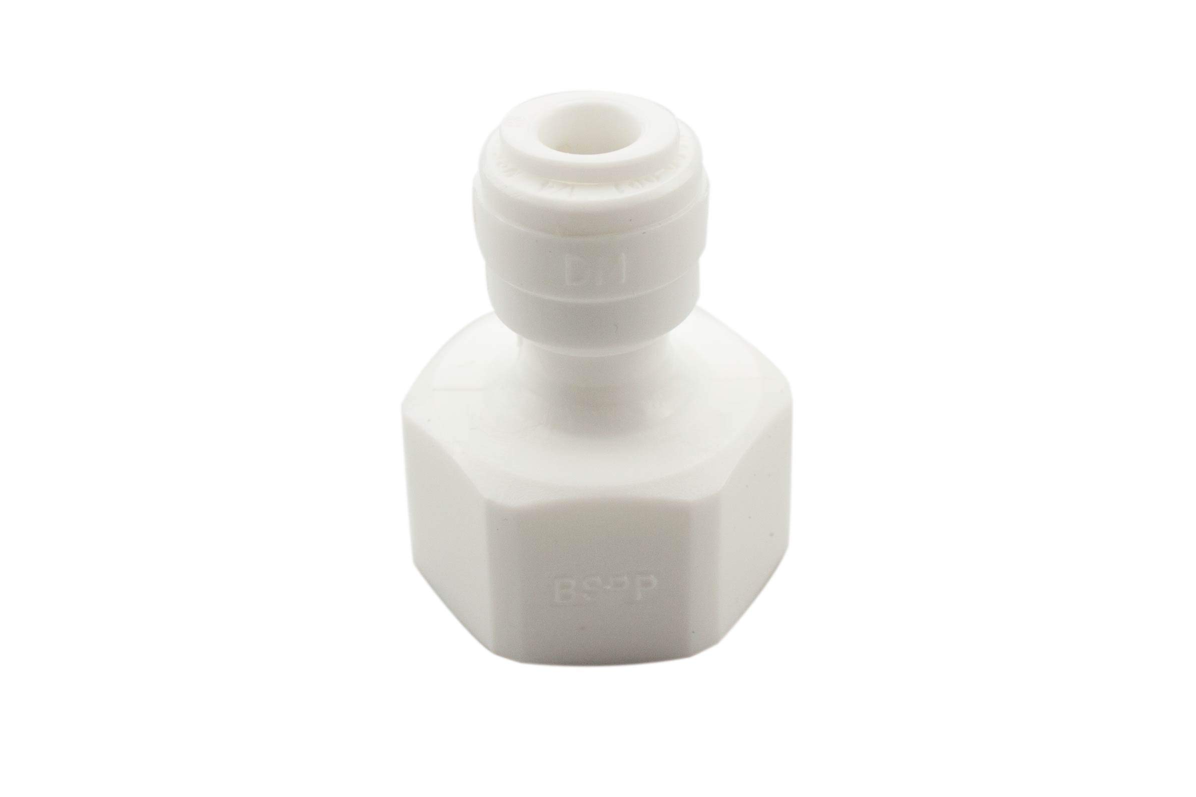 Universal Anschluss-Set - 1/4" Anschlüsse mit Adapter auf 2x 3/8" & 2x 1/2" - Für den flexiblen Wasseranschluss aller Produkte - Side-by-Side Kühlschrank - Dusch-WC