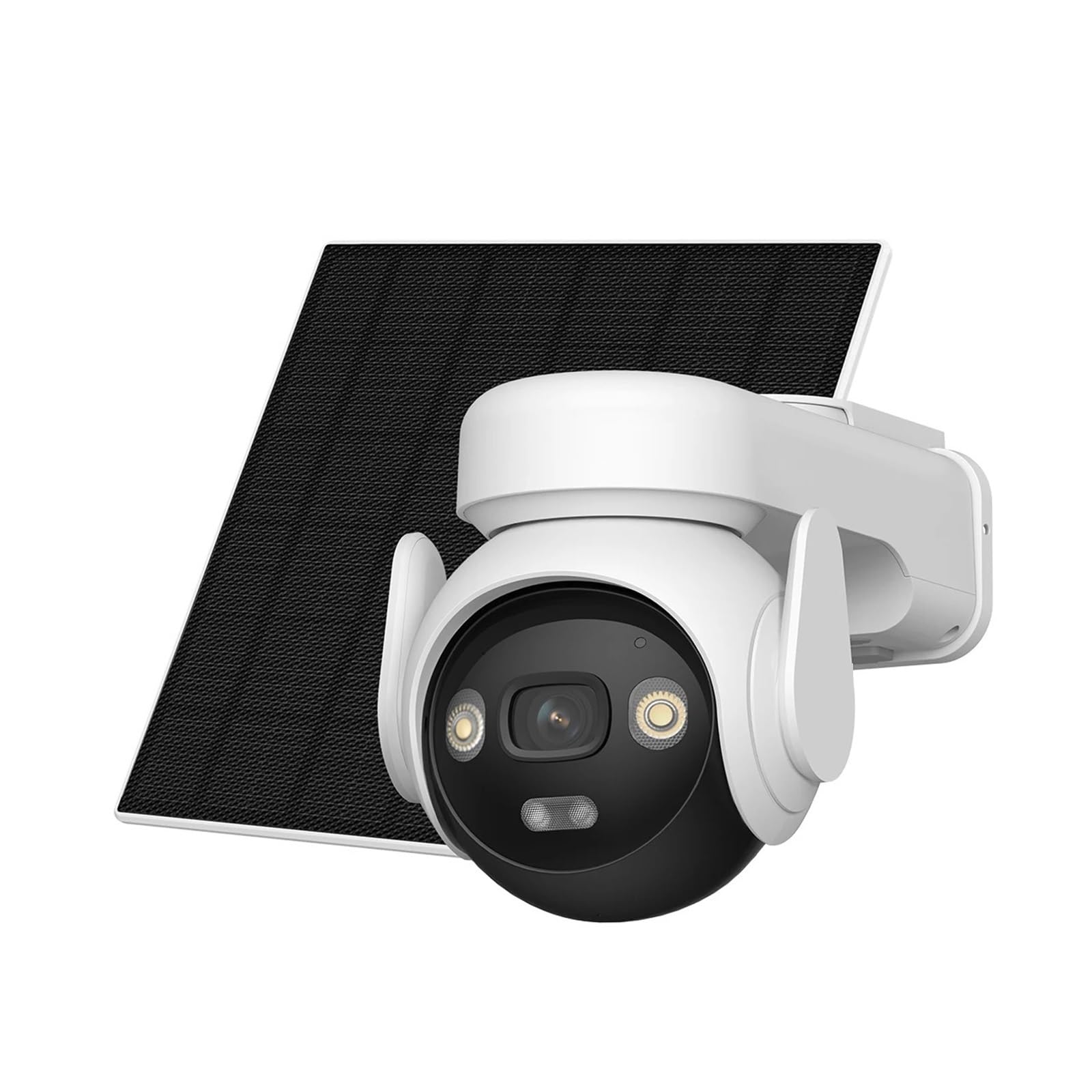 Oshpmbdlyfj 3.6Mm 5Mp With Solar Panel 360° Ptz Outdoor Security Camera 4G Lte Wifi Network 10000Mah Battery Auto Tracking Ip Camera(Type-C_global Version Aov)