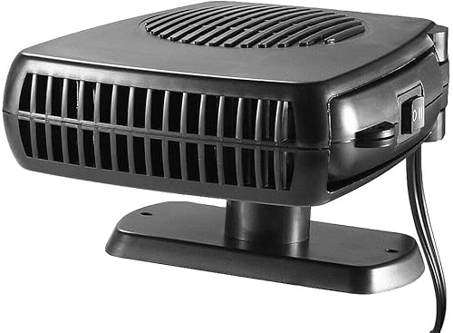 Portable Car Heater,Plug-In Anti-Fog 200W 12V Car Fan Windshield Defroster Automobile Heater, 360-Degree Rotation Heater Fan With Heating & Cooling & Air Purify Function #TOP6