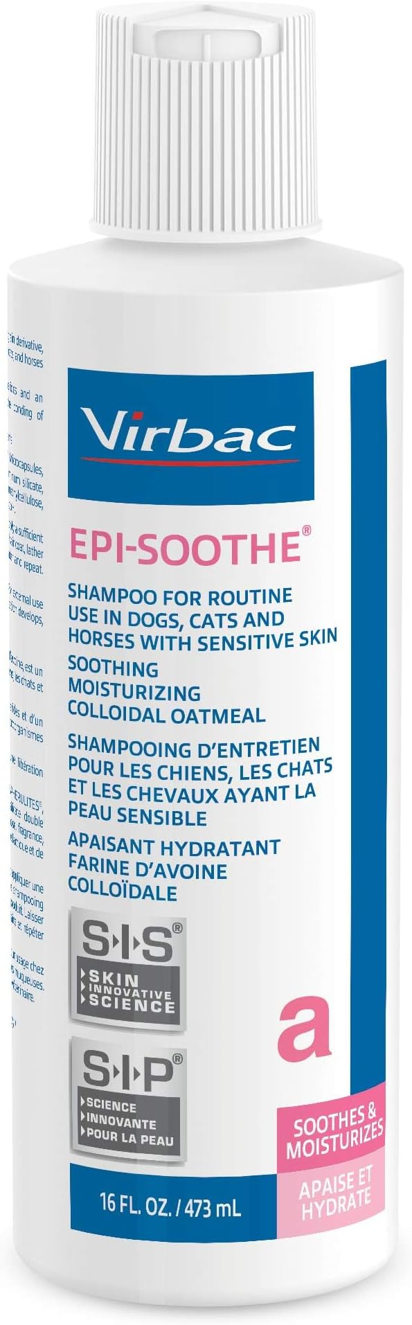 EPI-SOOTHE® Shampoo For Dogs, Cats & Horses (16 oz) - For Dry and Sensitive Skin