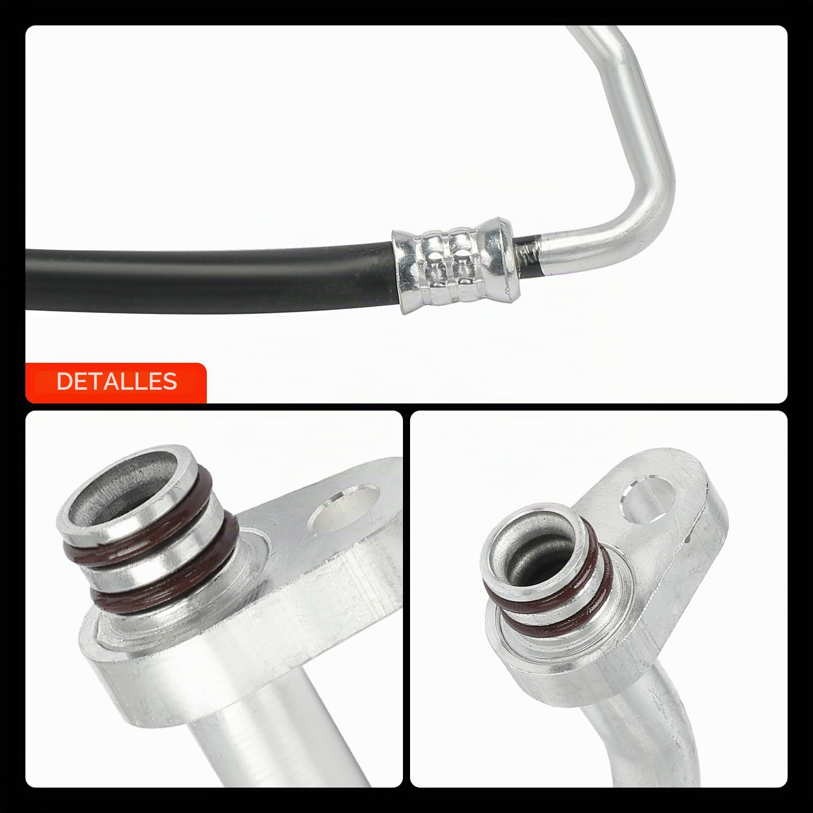 Frankberg Tubería de alta/baja presión aire acondicionado | 6460GR; Compatible con: C2 Enterprise JG, C3 I FC FN, C3 Pluriel HB, C2 JM