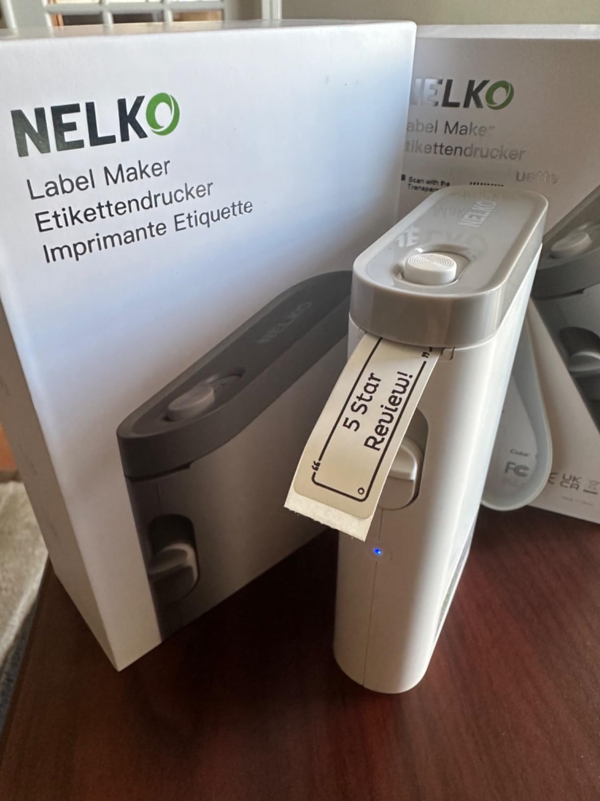Nelko P21 Label Maker Machine photo review