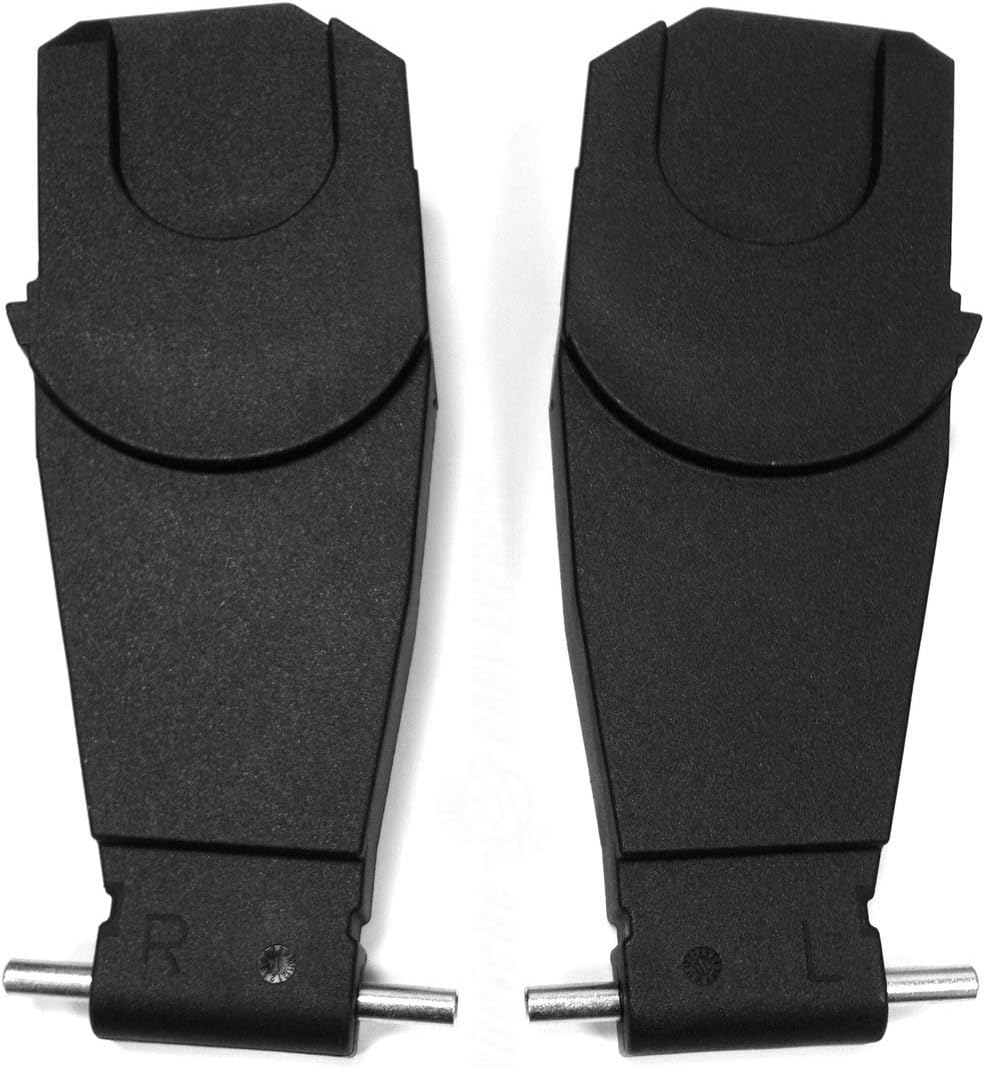Hartan 9912 ADAPTER FOR BABY CAR SEAT Accessory for Car Seat for Babies – Accessories for Car Seats for Babies (Baby Car Seat Adapter, Maxi Cosi Cabrio Fix, Pebble, Pebble +, Be Safe iZi Go, Cybex Aton, Cloud Q, Kiddy Evolution Pro,..., Hartan Sky, VIP, Xperia, Topline, Racer, Skater GT, Black)