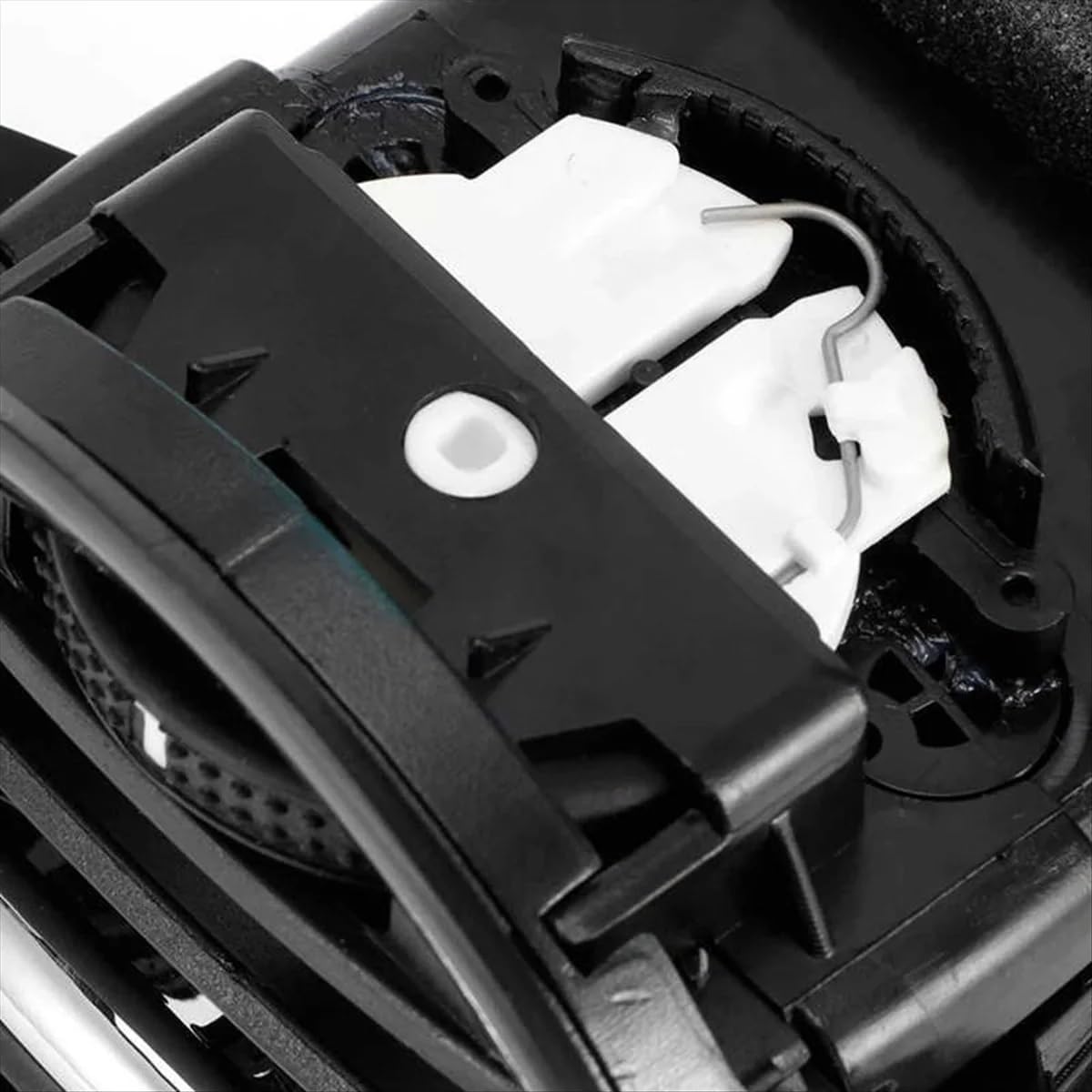 Odpowietrzanie przedniej konsoli grillowej do Opel do Corsa D 2006 2007 2008 2009 2010 2011 2012 2013 2014 13417366 odpowietrzanie klimatyzatora samochodowego okrągła osłona akcesoria samochodowe