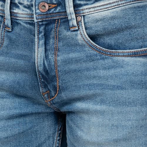 Image of Spykar Men's Rover Regular Fit Mid Rise Casual Jeans
