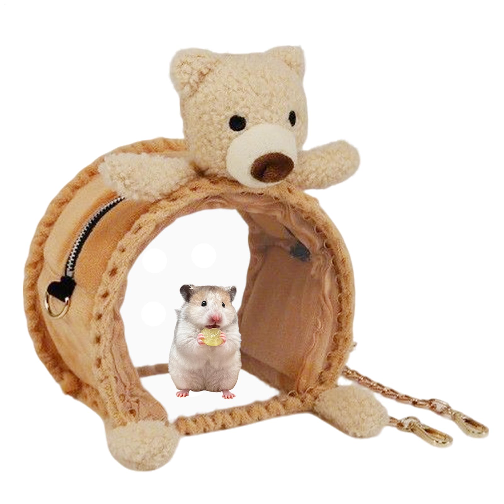 Cage à fenêtre transparente anti-stress et sac de voyage pour hérisson