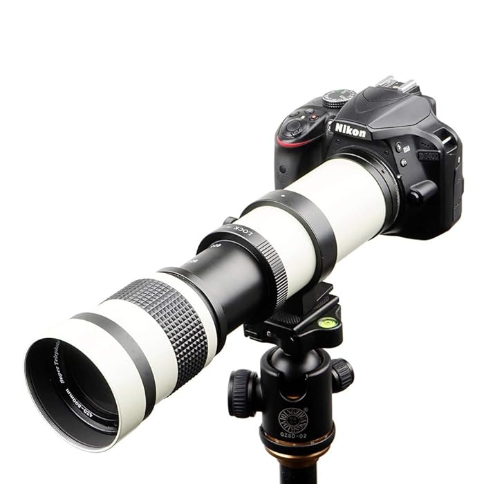 Buy Lightdow 420800mm f/8.3 Manual Zoom Super Telephoto Lens + T Mount