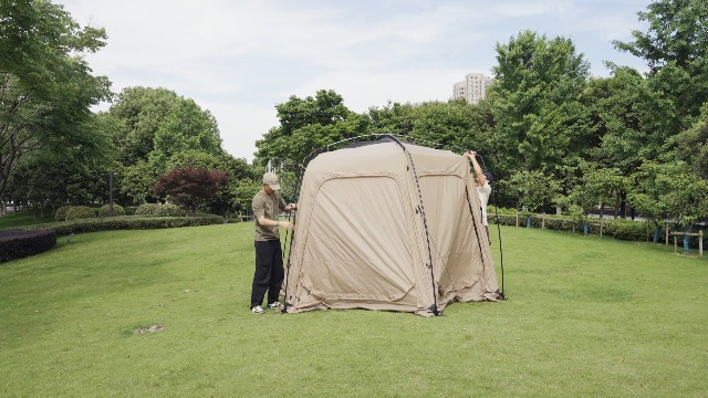 Amazon.co.jp: MOBI GARDEN テント ドームテント 大型 4-6人用