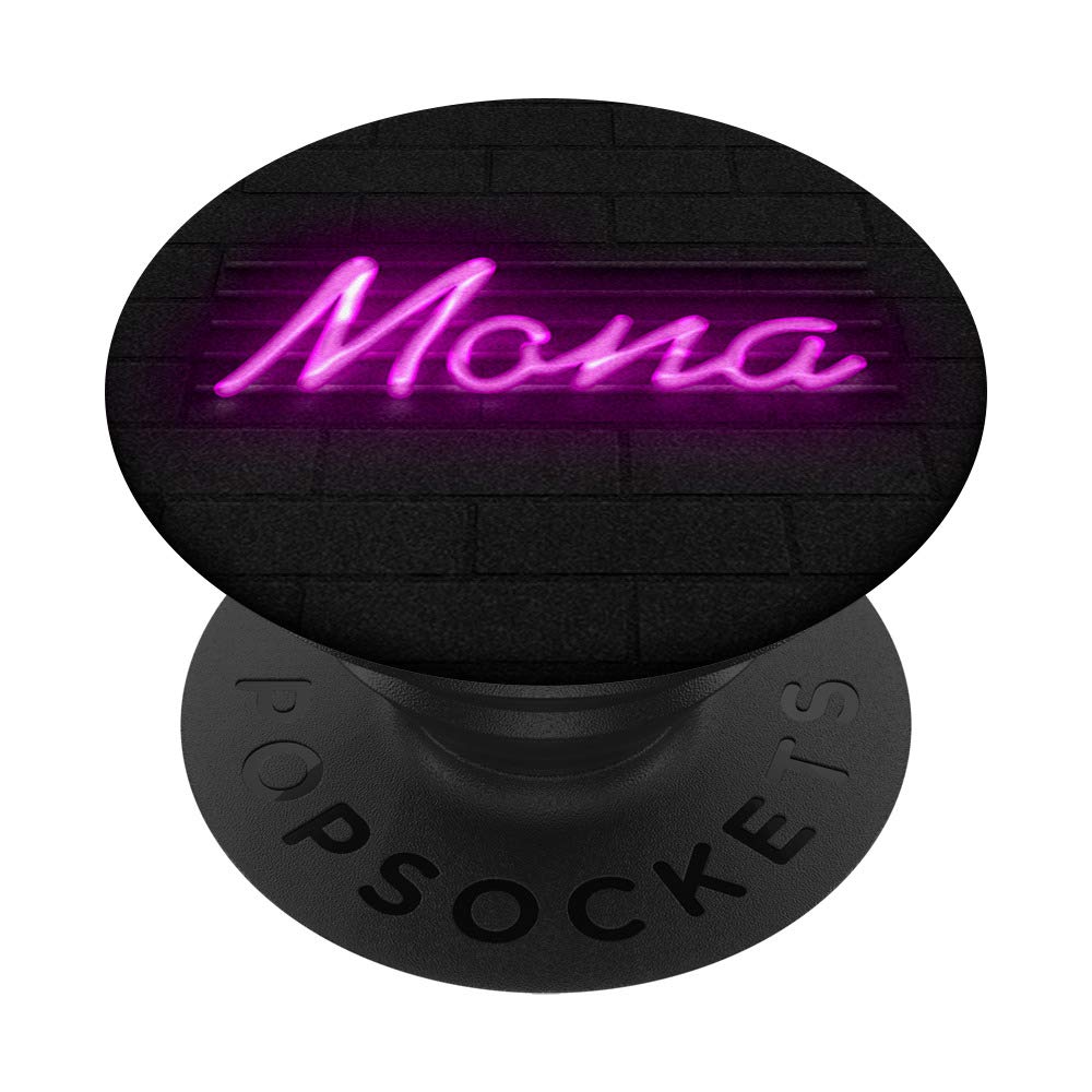 Amazon.com: Pink Name Mona Nightclub Light Style Custom Girl Gift