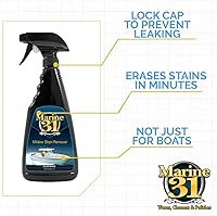 Vista 2 de Marine 31 Mildew Stain Remover & Cleaner Removes Stains from Boats, Homes, Patios, Bathrooms & Showers Effective Mold & Mildew Cleaner