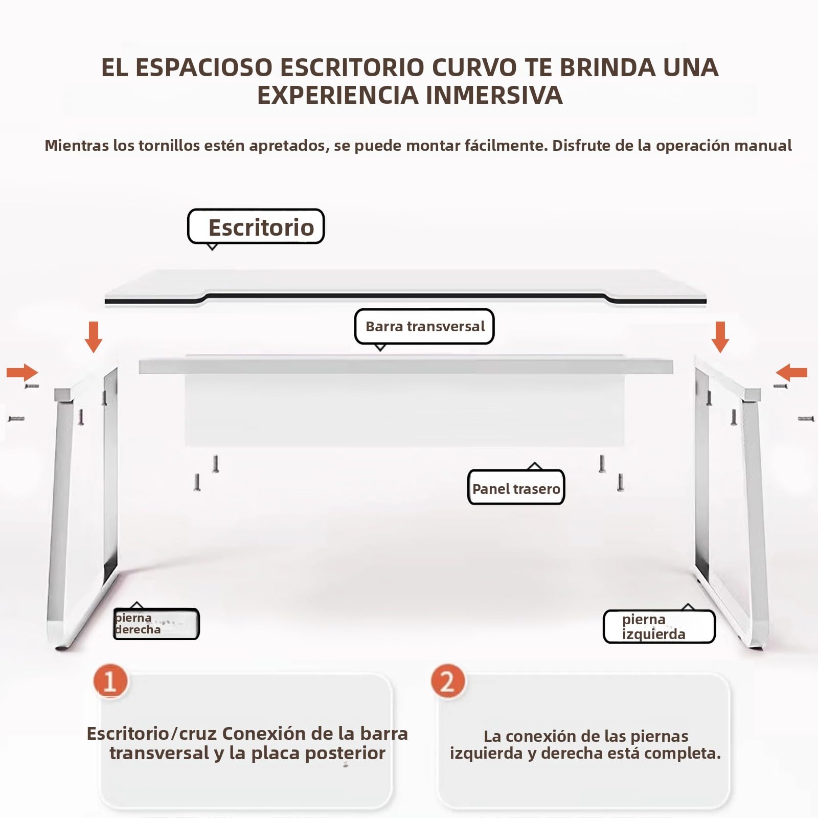 Escritorio Gaming Mesa Computador Estudio Estudiantes Arte Estilo Moderno Sencillo Mesas PC Madera para Hogar, Oficina