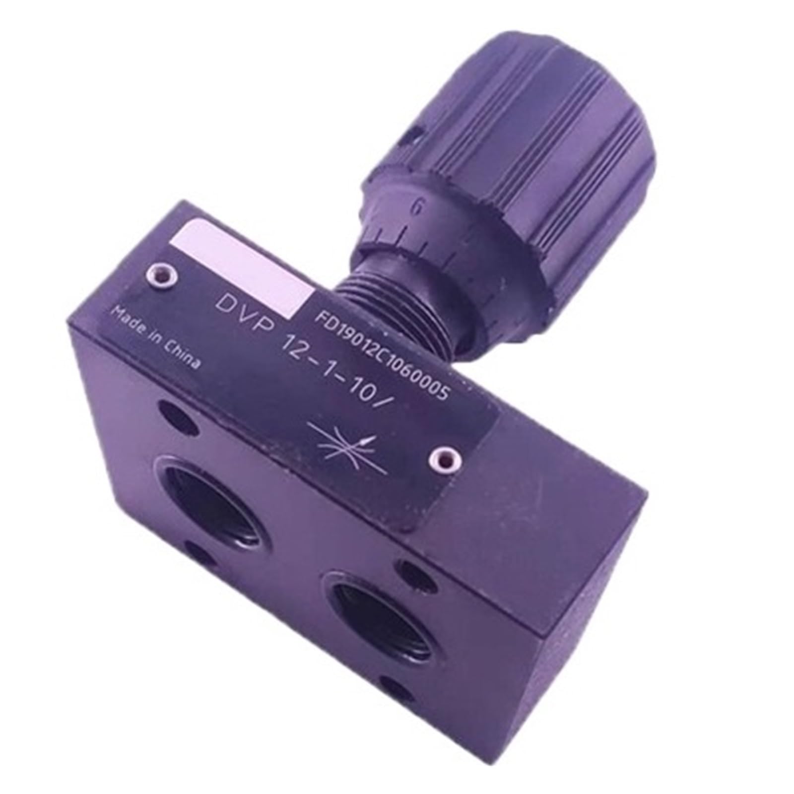 DVP16-1-10 papillon des gaz pour stopper les chutes de pression avec plaque DVP8 DVP12 DVP6