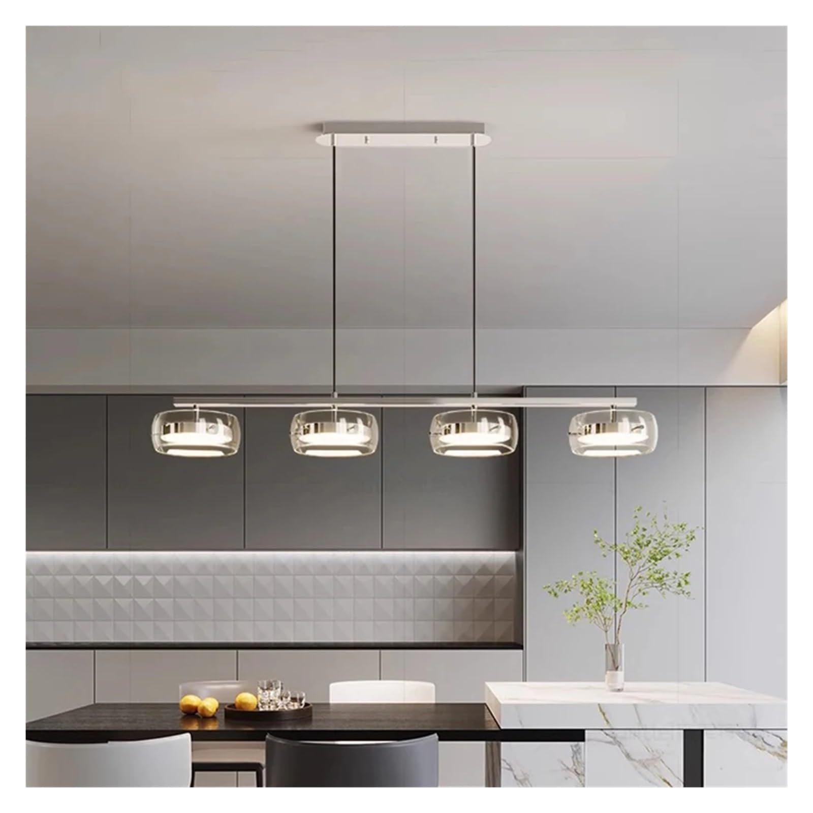 CSXSXAUO Modern Dine Dining Room Pendant Lights Indoor Lighting Ceiling Lamp Hanging Light Led Chandeliers for Living