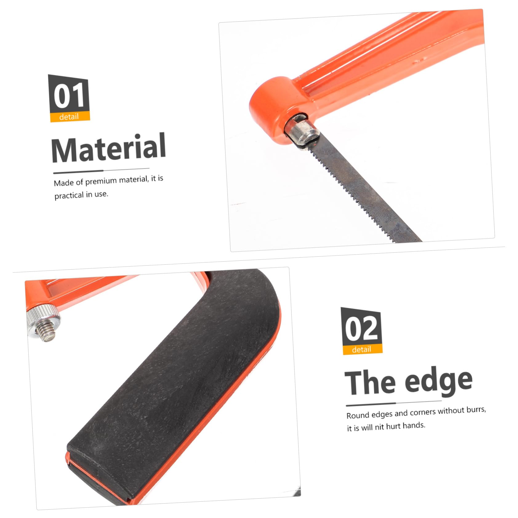 Mikikit 5stücke Mini Hacksaw Aluminiumlegierung Tragbare Handsäge Für Ergonomischer Griff Für Komfortables Schneiden Für Und Heimwerkerprojekte
