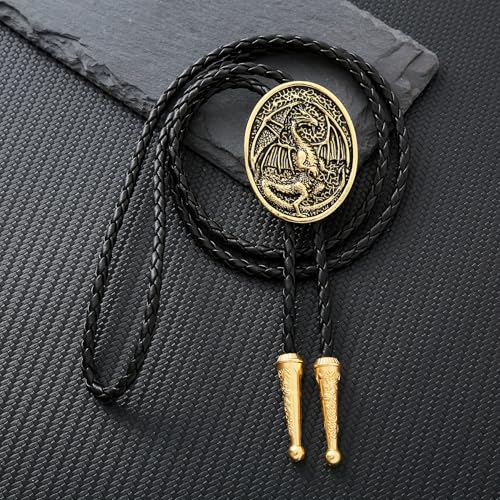 Image of Bolo Tie for Men Women Western Cowboy Bolo Tie Heart Necktie Cowboy Carter Fan