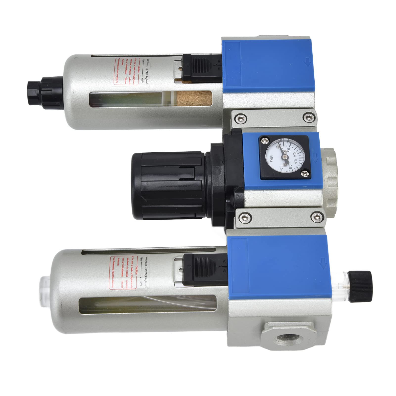Essiccatore per Compressore, Essiccatore per Compressore d'aria Filtro di Flusso del Compressore d'aria Regolatore di Pressione Lubrificatore Separatore Acqua-olio Unità