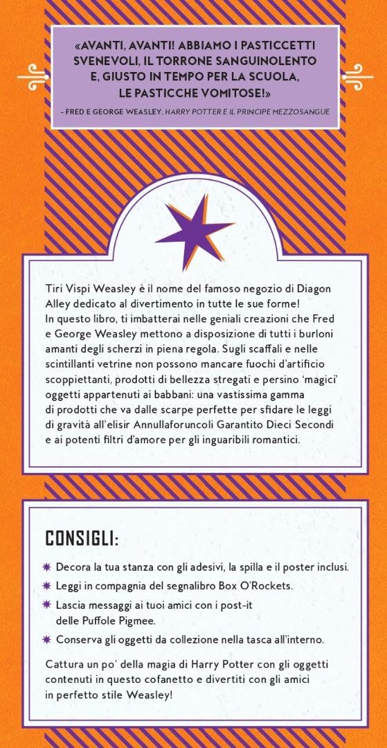 Harry Potter. Lo scrigno Weasley. Con gadgets