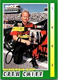 Larry McReynolds autographed Trading Card (Auto Racing, NASCAR, SC) 1993 Maxx #192 - Autographed NASCAR Cards
