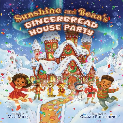 Page de couverture de Sunshine and Beans Gingerbread House Party