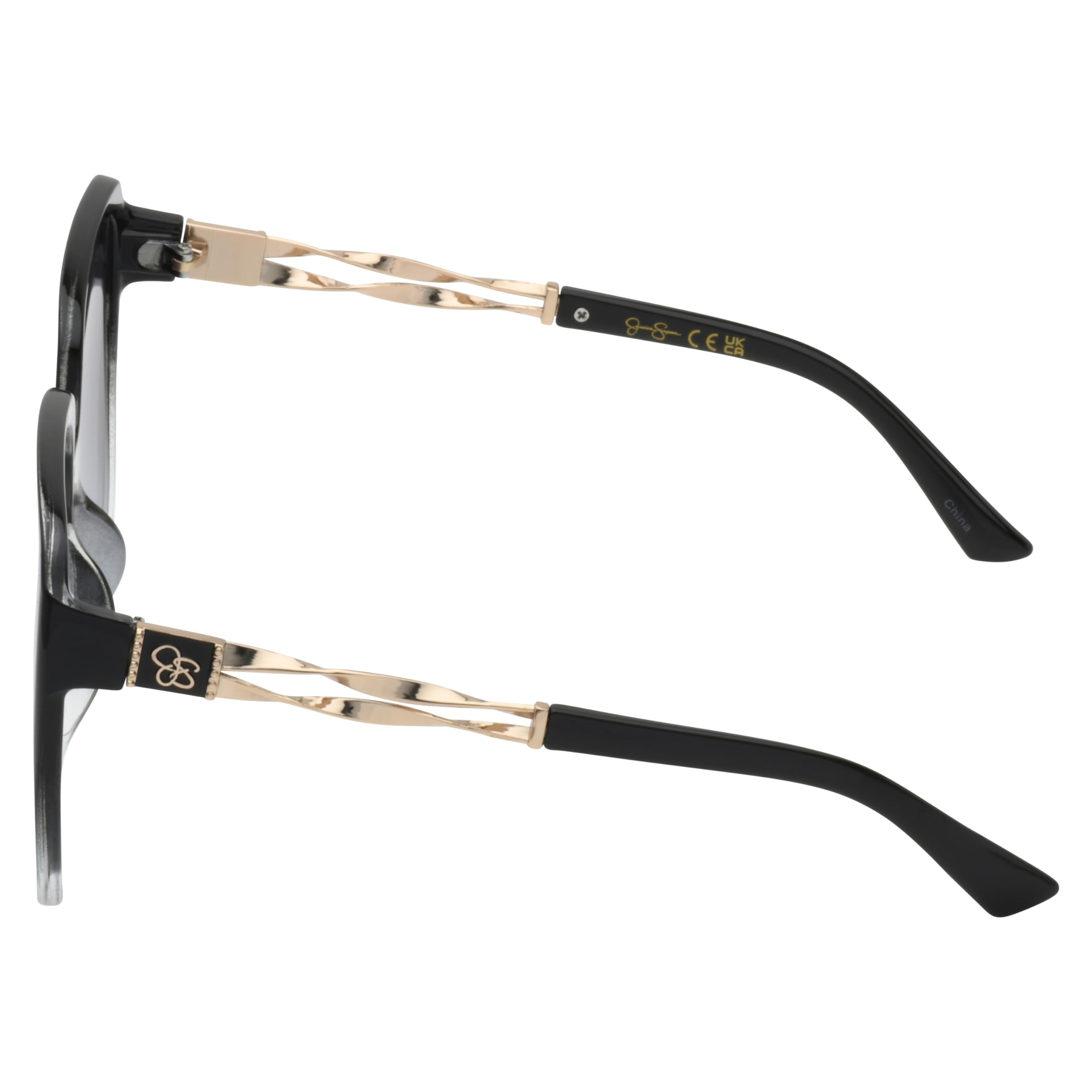 Jessica Simpson Gafas de sol ovaladas vintage atemporales y elegantes para mujer J5393