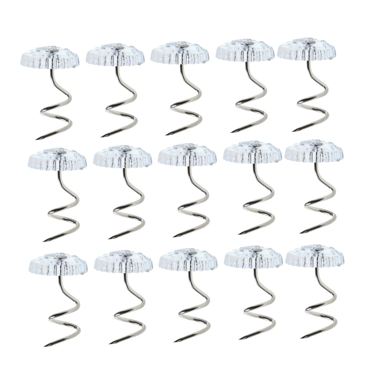 KICHOUSE 60pcs Anti-Slip Clips Sheet Grippers Bed Sheet Fasteners for Living Room