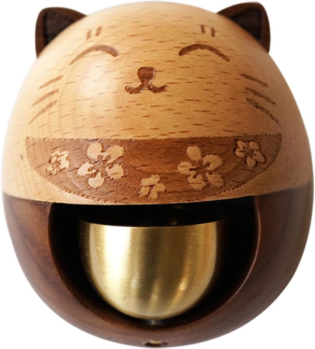 Magnetic Door Chime | Wood Door Chime | Door Chime for Business, Elk Bells for Home Store Door Entry, Alert Chime and Decoration Bells