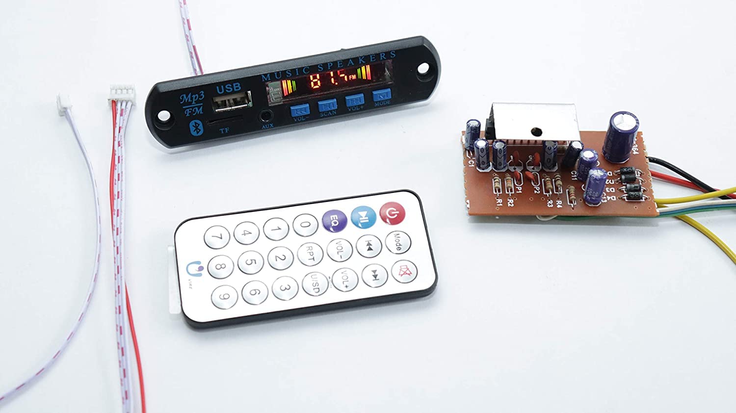 Electronic Spices Combo of Stereo IC 6283 Amplifier Circuit Board and ...