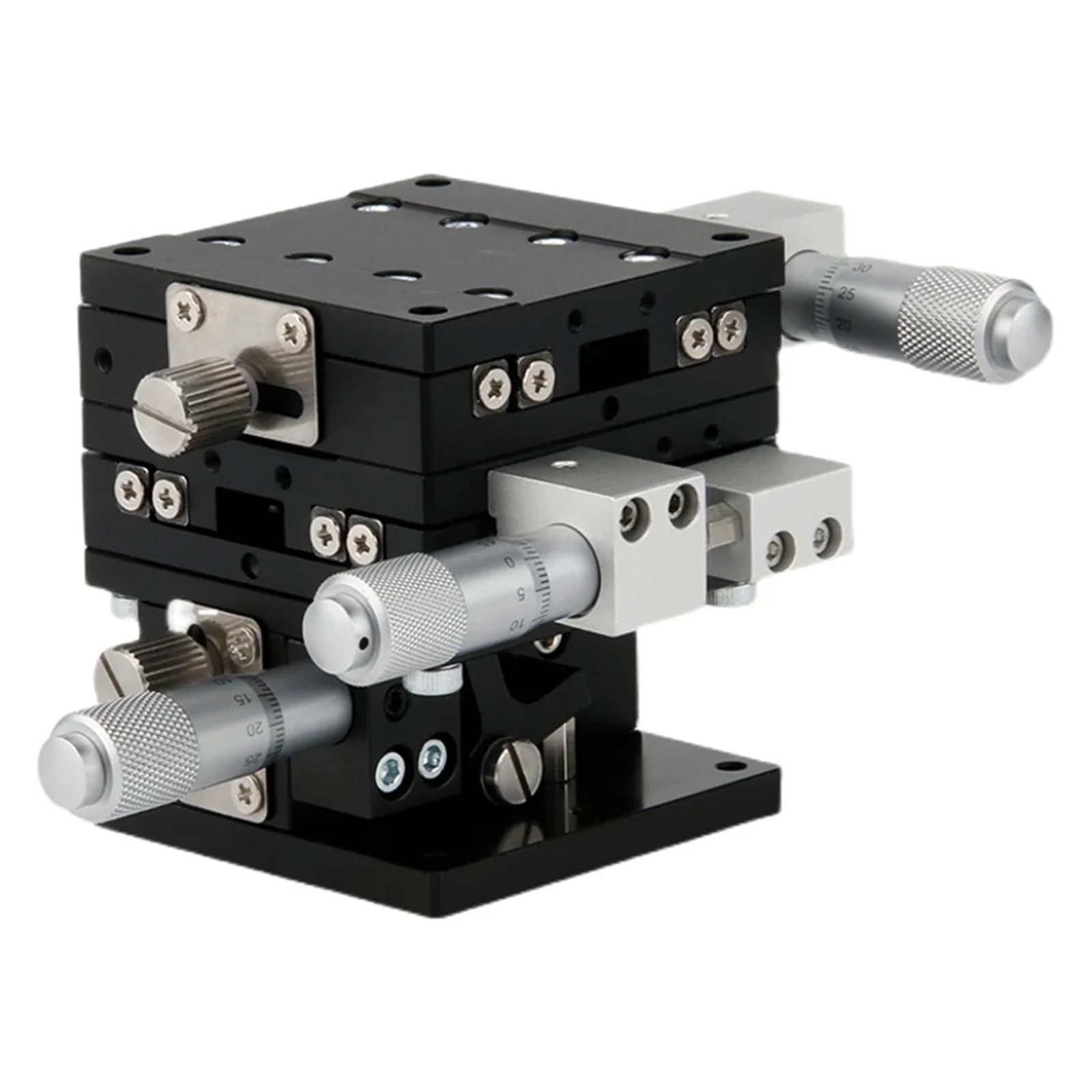 IGNVXMGKP Station Manual 40 * 40mm XYZ Axis Precision Displacement Platform Linear Stage Sliding Table