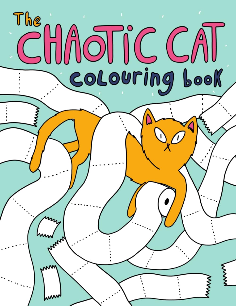 The Chaotic Cat Colouring Book