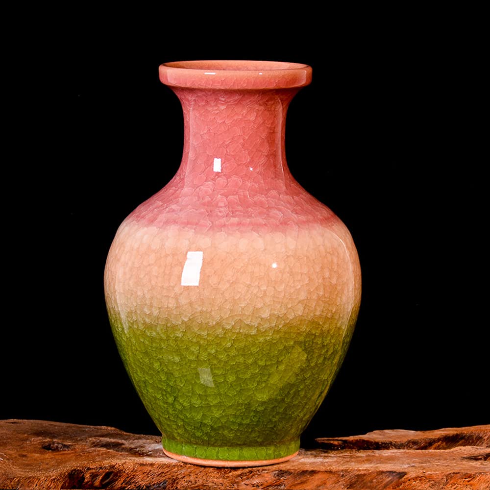 asdchZen Jingdezhen Ceramics, Borneol Cracks, Chinoiserie, Ceramic Vases, Living Room, Tv Cabinets, Craft Furnishings,B