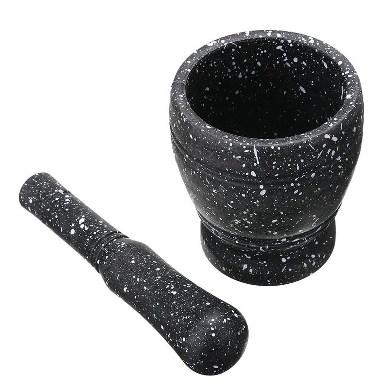 Pestle and Mortar Pestle Mortar Grinder Solid Crusher Set Herb Spice Pepper Garlic Manual Masher