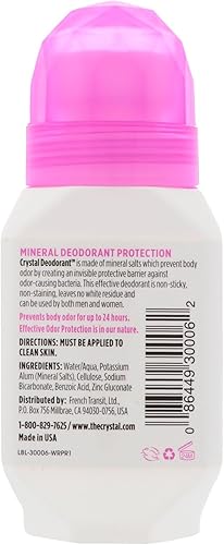 Natural Body Deodorant Roll-On, 4-Pack | 2.25 fl.oz